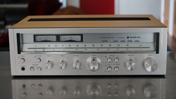 Click for more pictures! Sanyo JCX-2300K Vintage Receiver