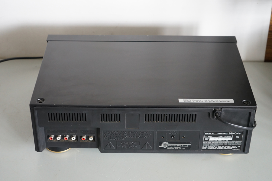 Denon DRM-800 Professional Cassette Deck picture 3