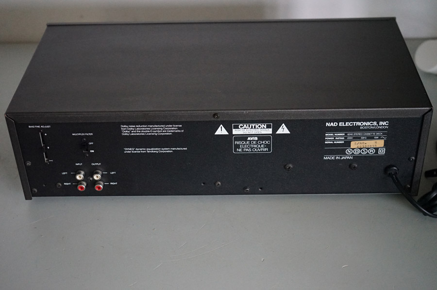 NAD 6240 Audiophile Cassette Deck picture 3