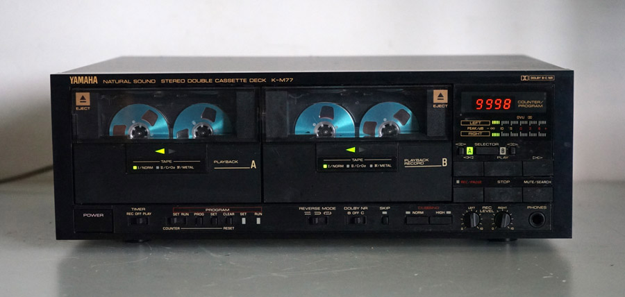 Yamaha K-M77 Double Cassette Deck picture 1