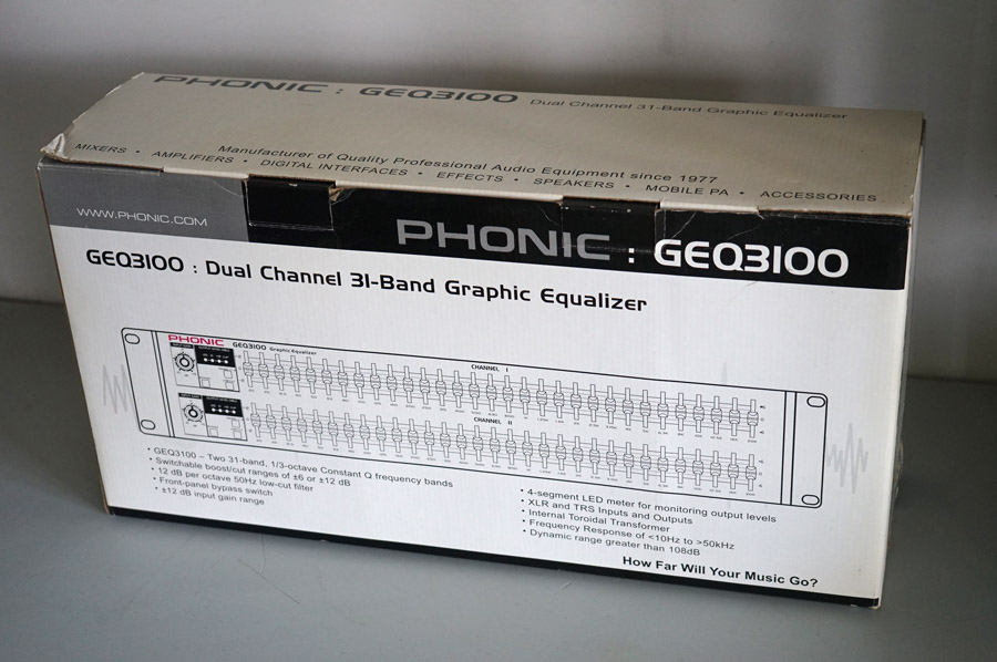 Phonic GEQ3100 Graphic Equaliser picture 3