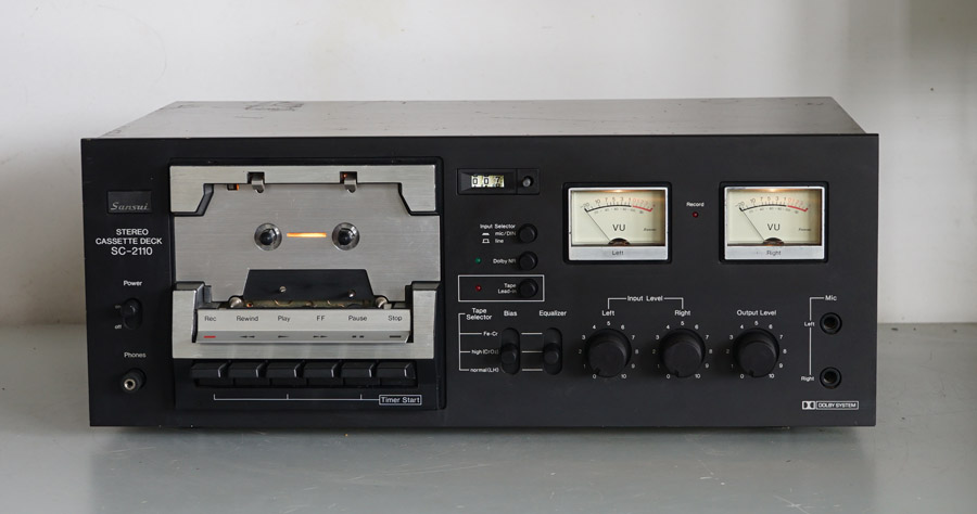 Sansui SC-2110 Vintage Cassette Deck picture 1