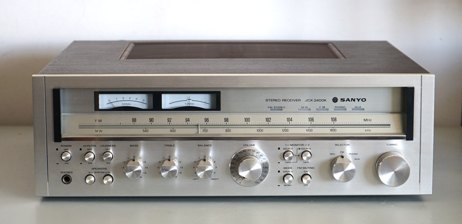 Sanyo JCX-2400K Vintage Receiver picture 1