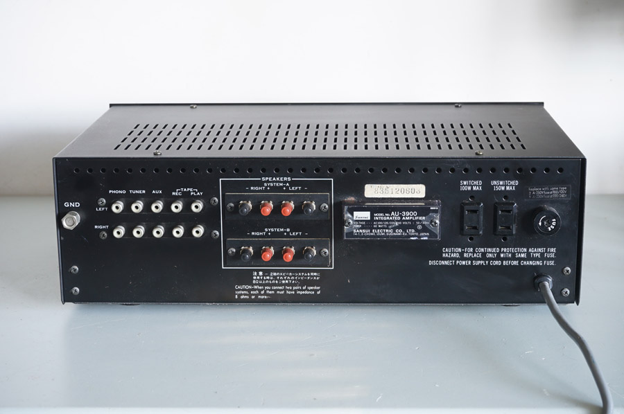 Sansui AU-3900 Vintage Audiophile Amplifier picture 2