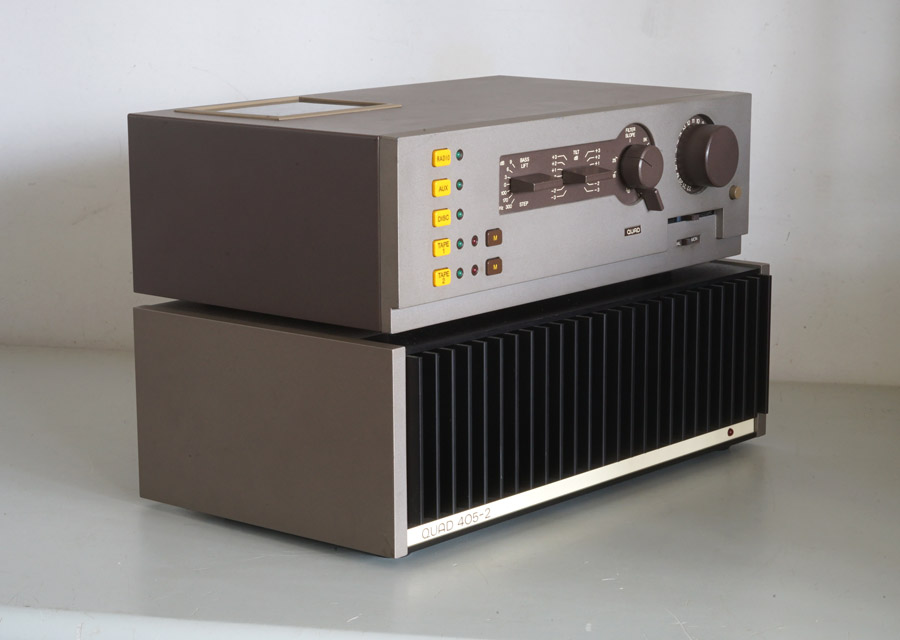 Quad 44 Preamp and 405-2 Power Amp picture 3