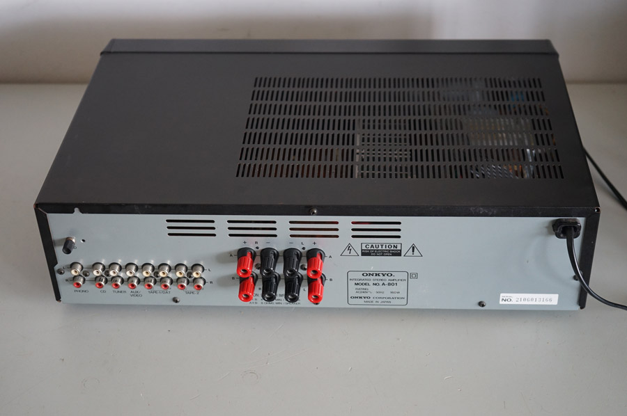 Onkyo A-801 Stereo Amplifier picture 2