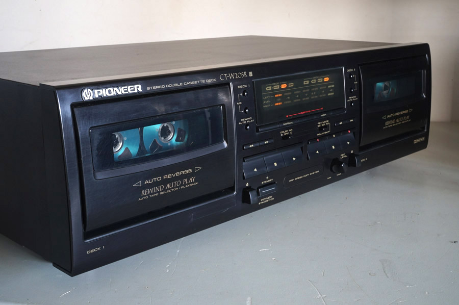 Pioneer CT-W205R Dual Cassette Deck picture 3