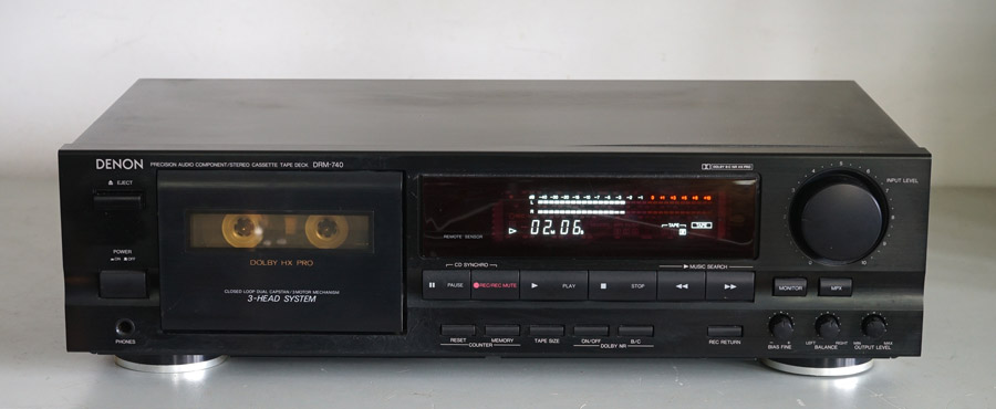 Denon DRM-740 Audiophile Cassette Deck picture 1