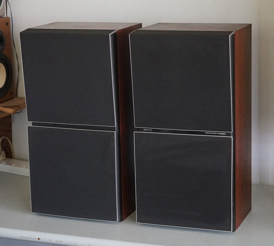 Bang and Olufsen Beovox S55 Vintage Speakers picture 1